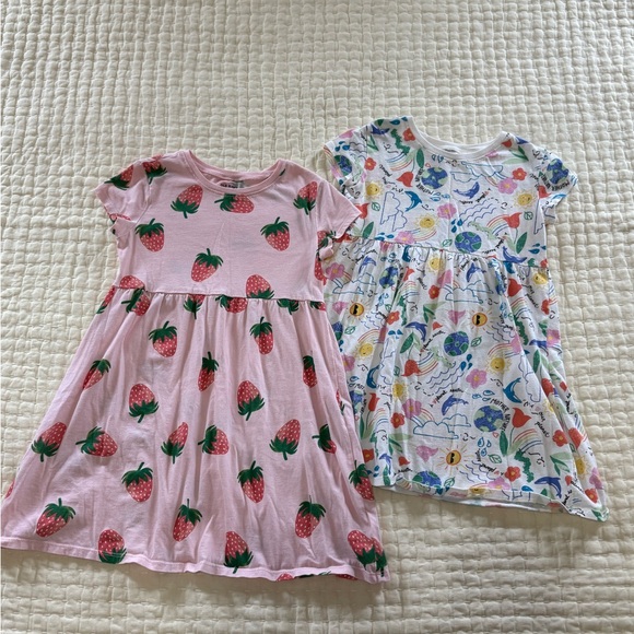Old Navy Other - Kids Strawberry and Spring Print Dresses